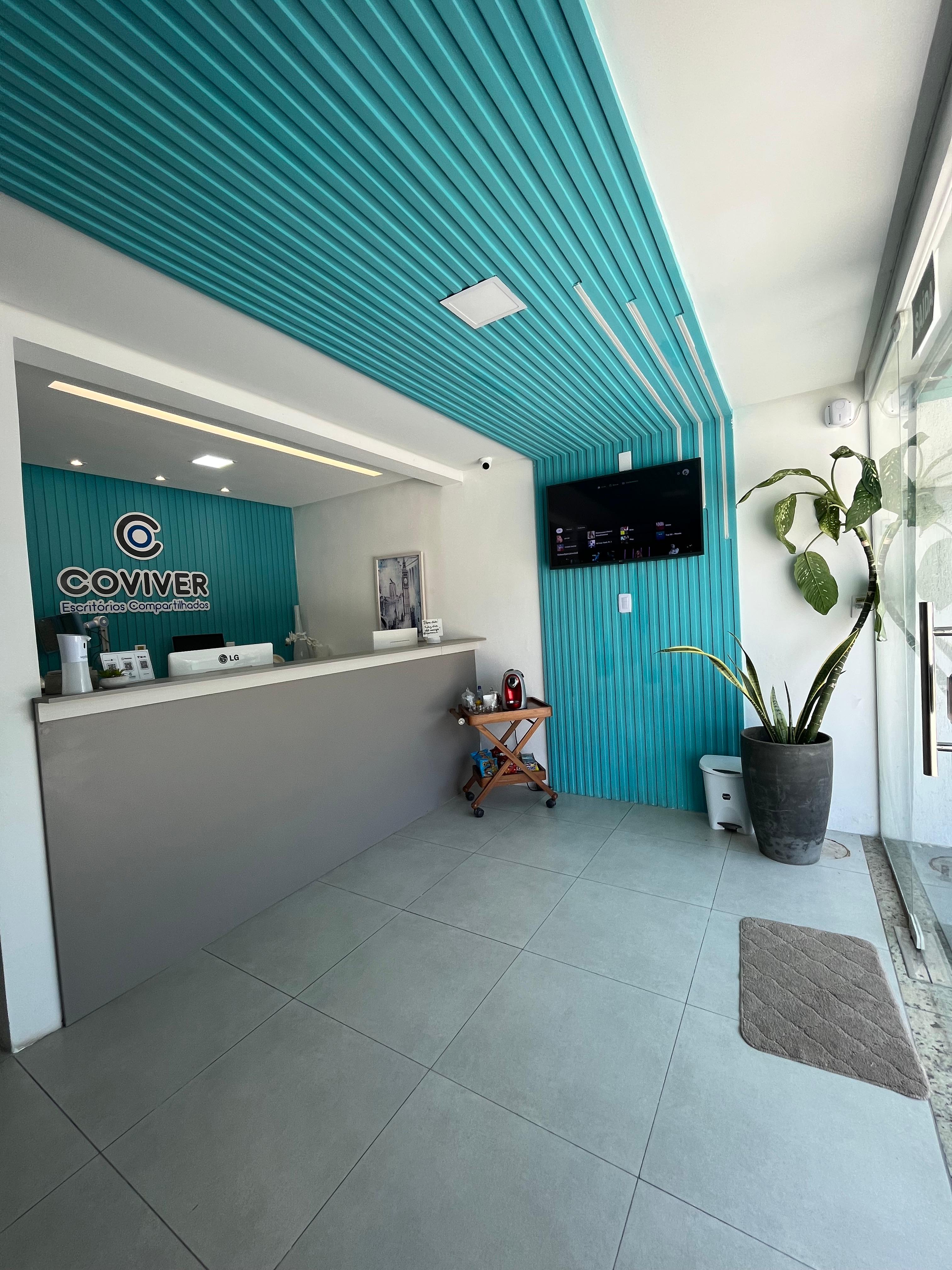 Coviver Coworking – Recepção